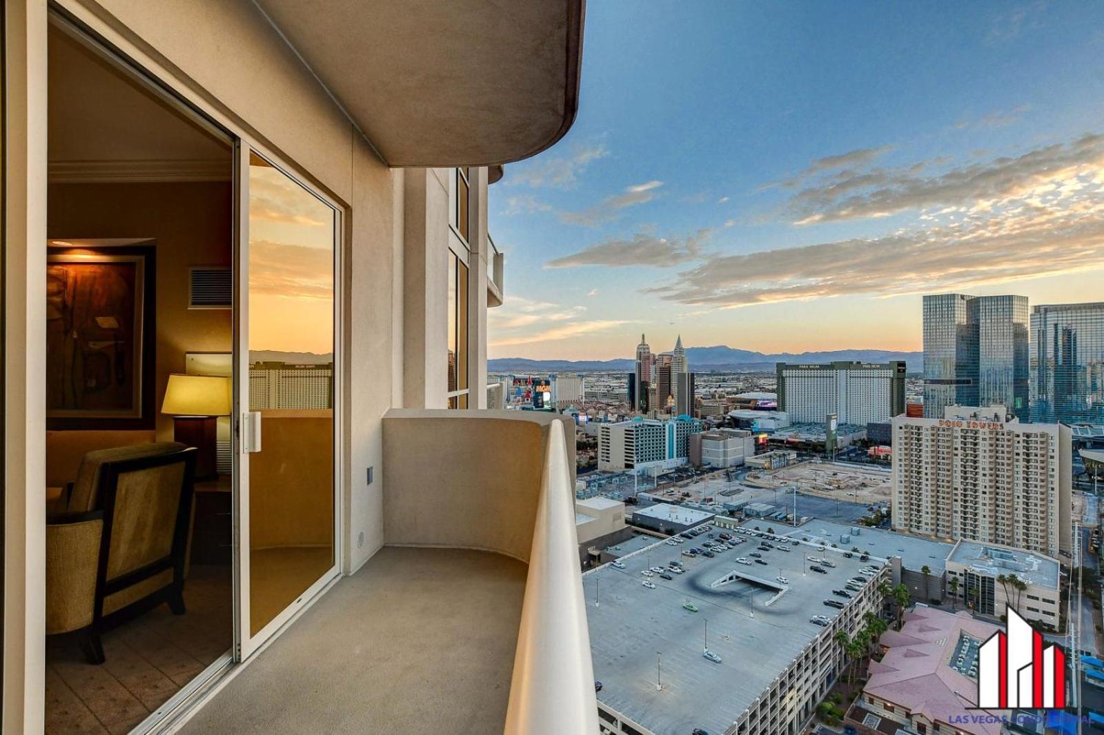 Mgm Signature-30-705 F1 Track & Strip View Balcony Лас-Вегас Екстер'єр фото