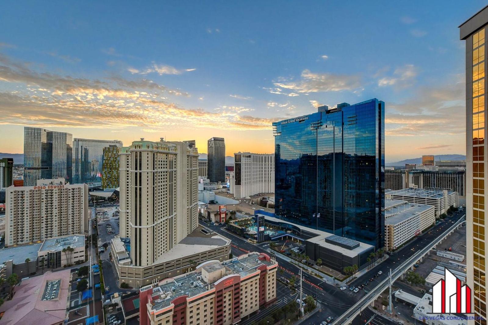 Mgm Signature-30-705 F1 Track & Strip View Balcony Лас-Вегас Екстер'єр фото
